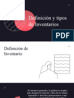 5.5 Definición y Tipos de Inventarios