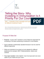 Telling The Story-Why Investing in Immunization Is A Priority For Our Country