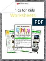 Ethics For Kids Worksheets Sample