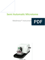 Semi Automatic Microtome: Medimeas® Instruments