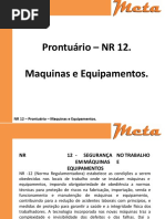 NR12 - Máquinas e Equipamentos Prontuário - 22 Slides