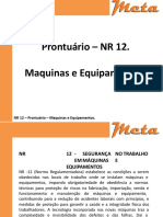 NR12 - Máquinas e Equipamentos Prontuário - 22 Slides