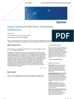 Magic Quadrant For x86 Server Virtualization Infrastructure