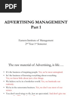 Download Advertising Managment PPT Part 1 by Subhadeep Paul SN56142958 doc pdf