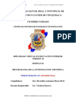 Metodología de la Investigación Científica