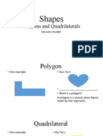 Shapes Polygons and Quadrilaterals