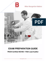 Pecb Iso 17025 Lead Auditor Exam Preparation Guide