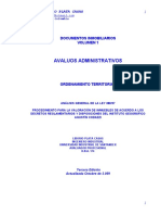 Volumen I Avaluos Administrativos