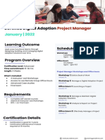 2022 - DAI Schedules - Project Manager