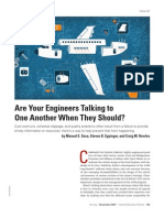 Are Your Engineers Talking To One Another When They Should