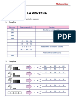 Unidad Decena Centena para Segundo Grado de Primaria