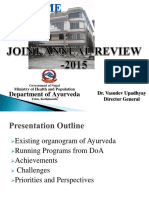 Department of Ayurveda JAR2015