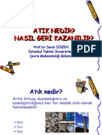 Atık Yönetimi Atik Geri Kazanim