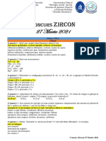 Subiecte Concurs ZIRCON 2021
