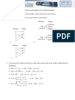 Functions, Analyzing of Functions