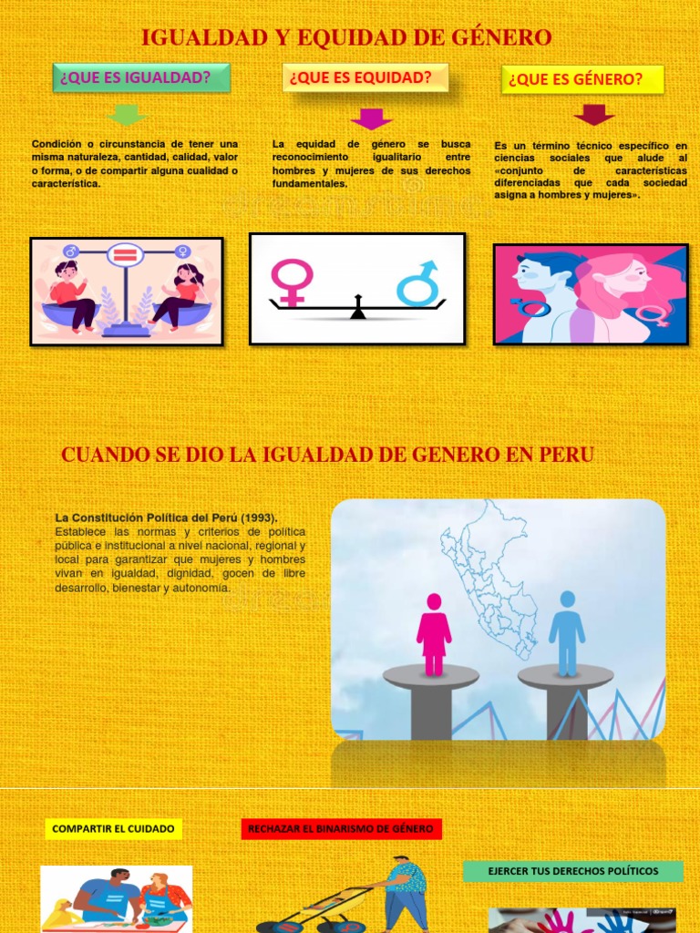 Igualdad y Equidad de Género en Perú | PDF | Estudios de género ...
