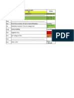 Monthly Combined Drill and Individual Fire Section Status