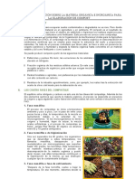 Informe de Indagación Sobre La Materia Orgánica e Inorgánica Para La Elaboración de Compost
