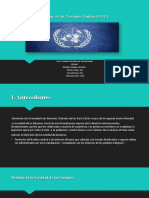 ONULaOrganización de las Naciones Unidas y la Declaración Universal de Derechos Humanos