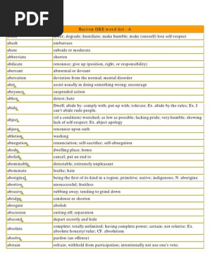 GRE Word List 3500 ( PDFDrive )