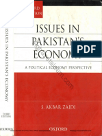 Akbar Zaidi - Issues in Pakistan S Economy123