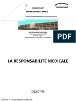 La Responsabilite Medicale Conapros 2021.