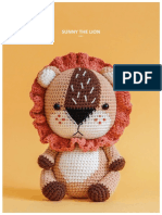 Sunny the Lion Crochet Pattern