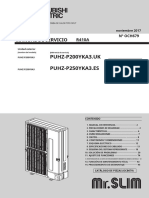 PUHZ-P200-250YKA3 Service Manual - Es