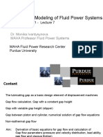 Design and Modeling of Fluid Power Systems: ME 597/ABE 591 - Lecture 7