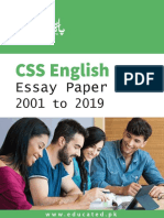 Css English Essay Paper