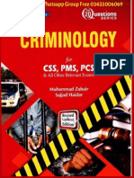Criminology - Top 20 Qs Series