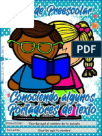 Plan Conociendo Algunos Portadores de Texto