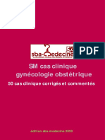 (Sba-medecine.com)SM Cas Clinique Génycologie Obstétrique
