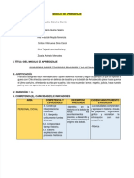 Modulo de Aprendizaje