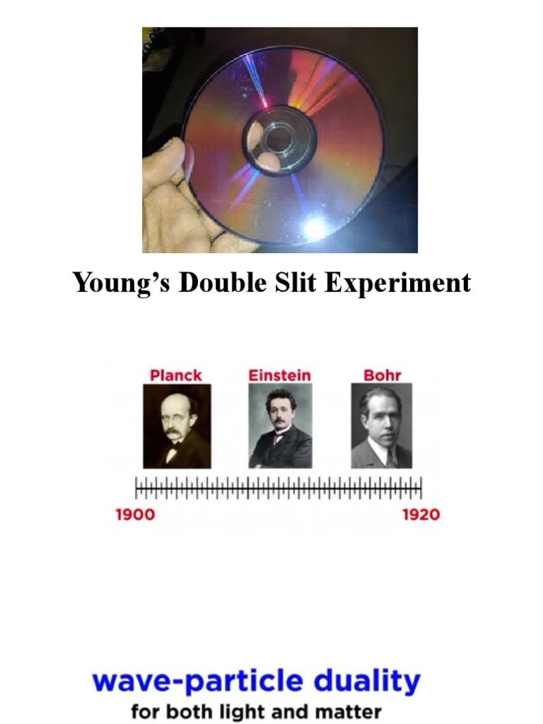 Young's Double Slit Experiment Explained | PDF | Wavelength | Coherence ...