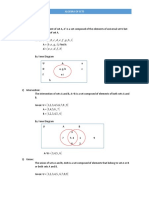 Algebra of Sets EXAM