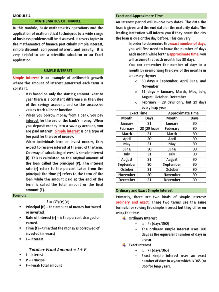 Exact Number of Days Approximate Time | PDF | Statistics | Mean