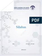 Silabas - Fundamentos de La Investigación