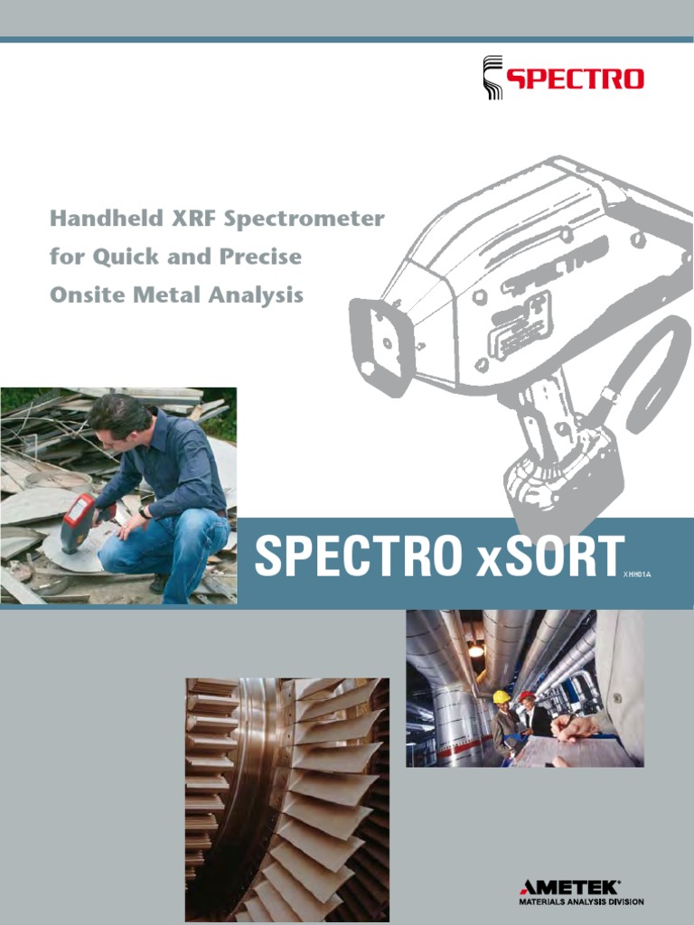 Spectro Xsort en PDF Personal Digital Assistant Bluetooth