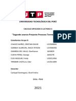 Segundo Avance Grupo 9 - Proyecto Procesos Termodinamicos