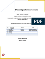 Formato de Presentación para Trabajos Ética Profesional