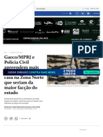 Gaeco/MPRJ e Polícia Civil Apreendem Mais de 50 A