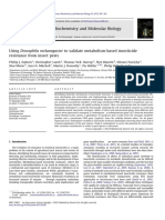 2012-drosophilla melanogaster metabolism insecticide