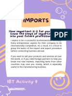 Imports: How Important Is It For You To Know The Steps of Importing Into Your Future Profession?