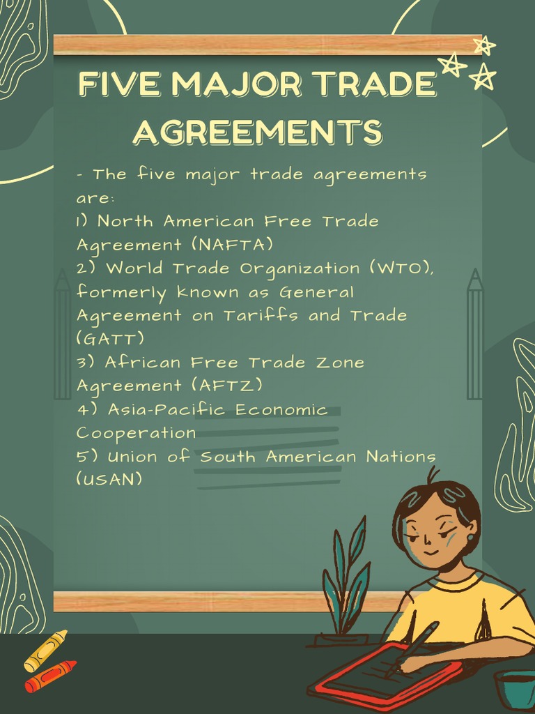 Key Global Trade Agreements Overview | PDF