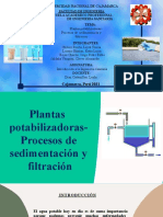 Ptap-Prosesos de Sedimentacion y Filtracion