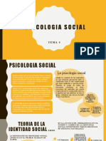 PSICOLOGIA SOCIAL Tema 4