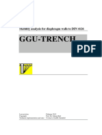 Fdocuments.in Stability Analysis for Diaphragm Walls to Din 4126 Ggu Trench