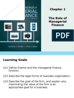 The Role of Managerial Finance