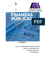 Actividad 9 FINANZAS PÚBLICAS